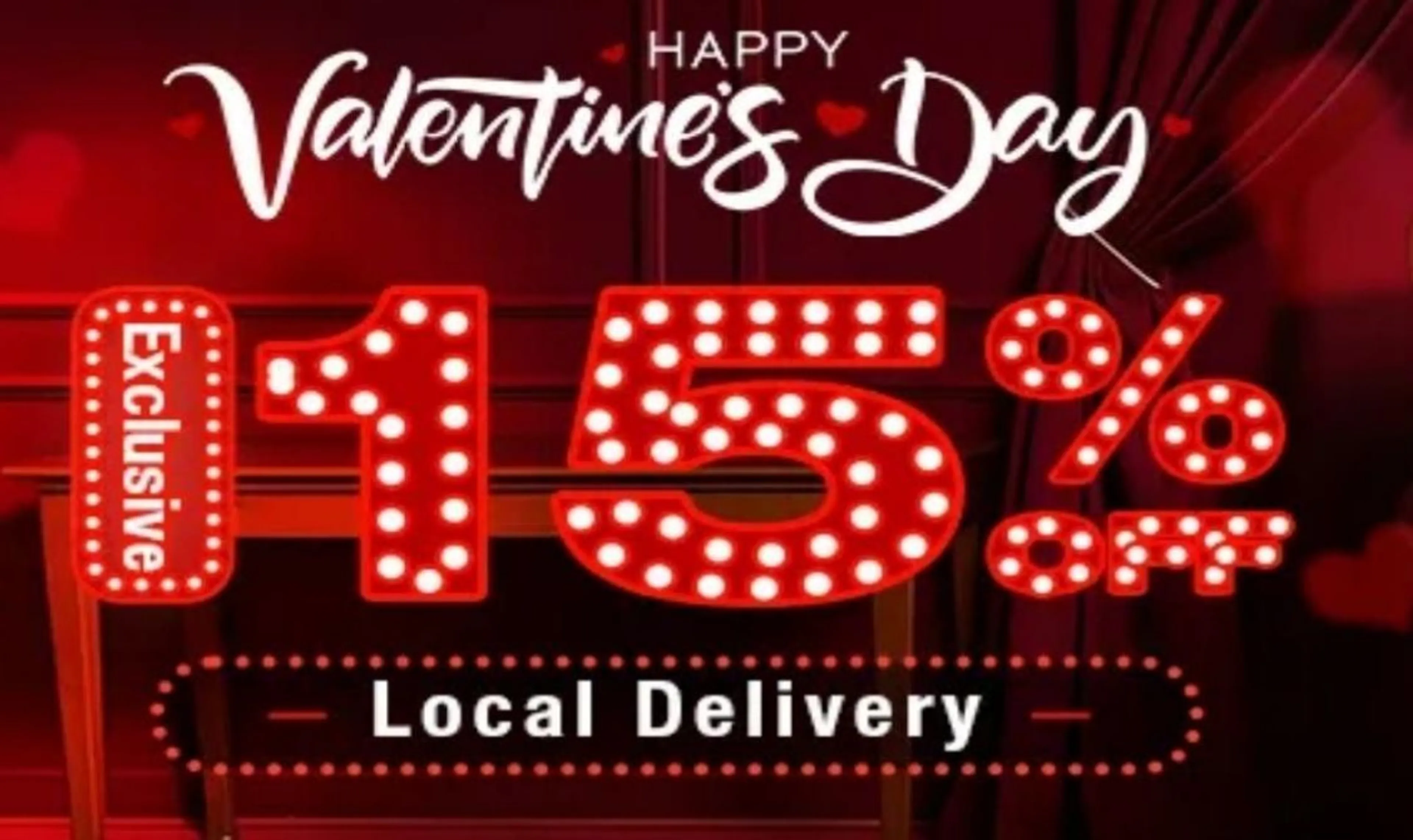 Valentine's Day Deals: 15% Extra Off