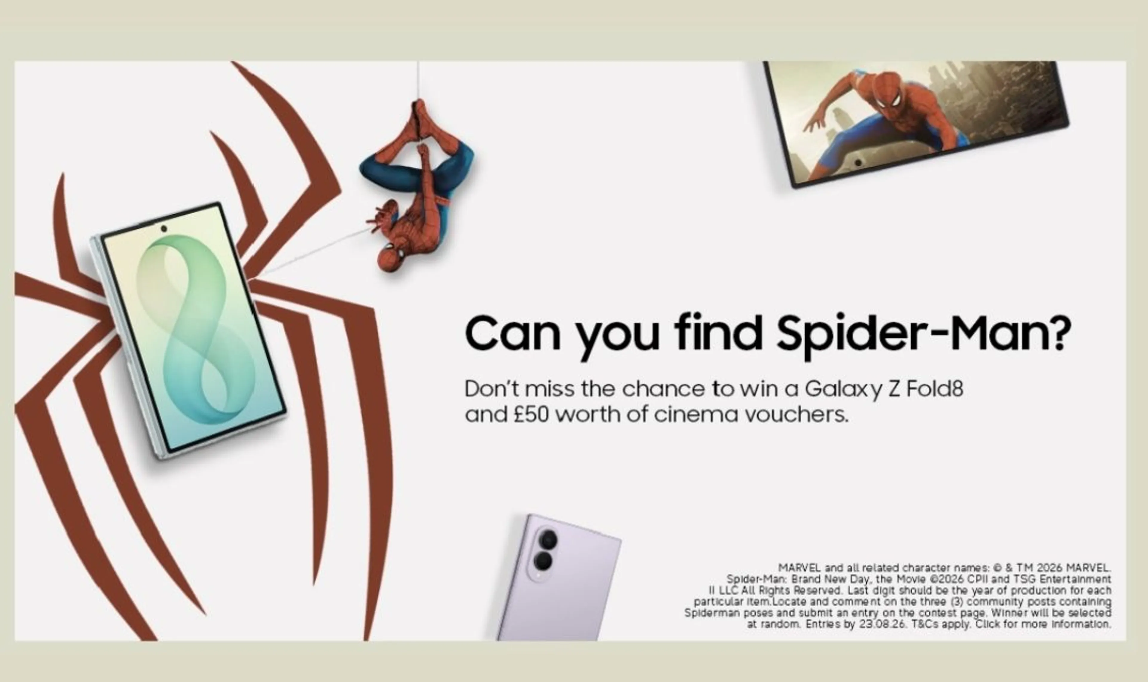 Your friendly, neighbourhood Spider-Man competition