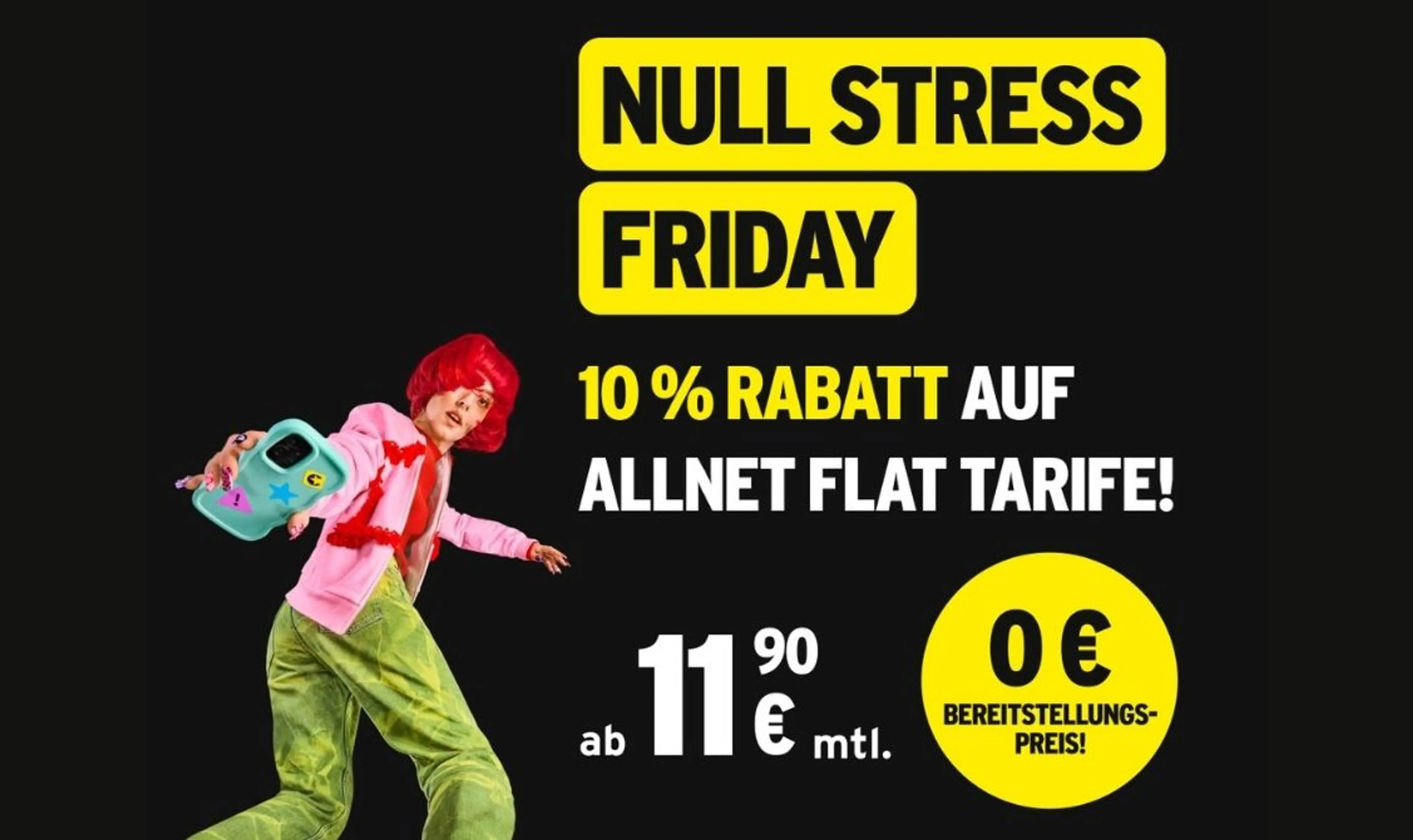 10 % Rabatt für Null Stress Friday