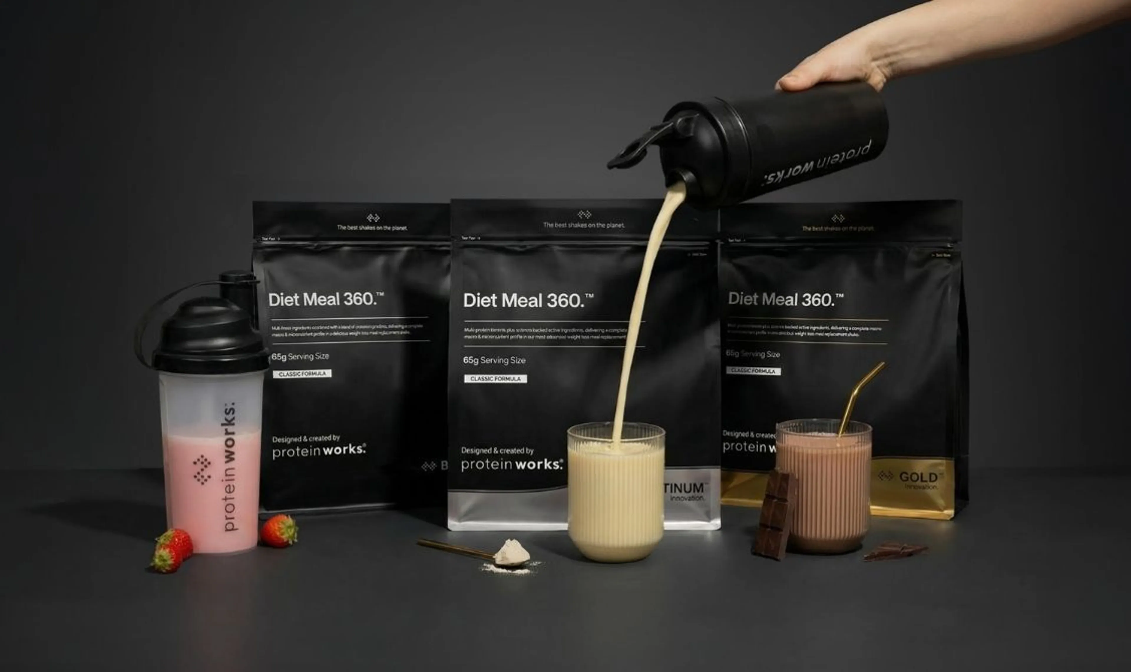 80 Protein Shakes for €34.99