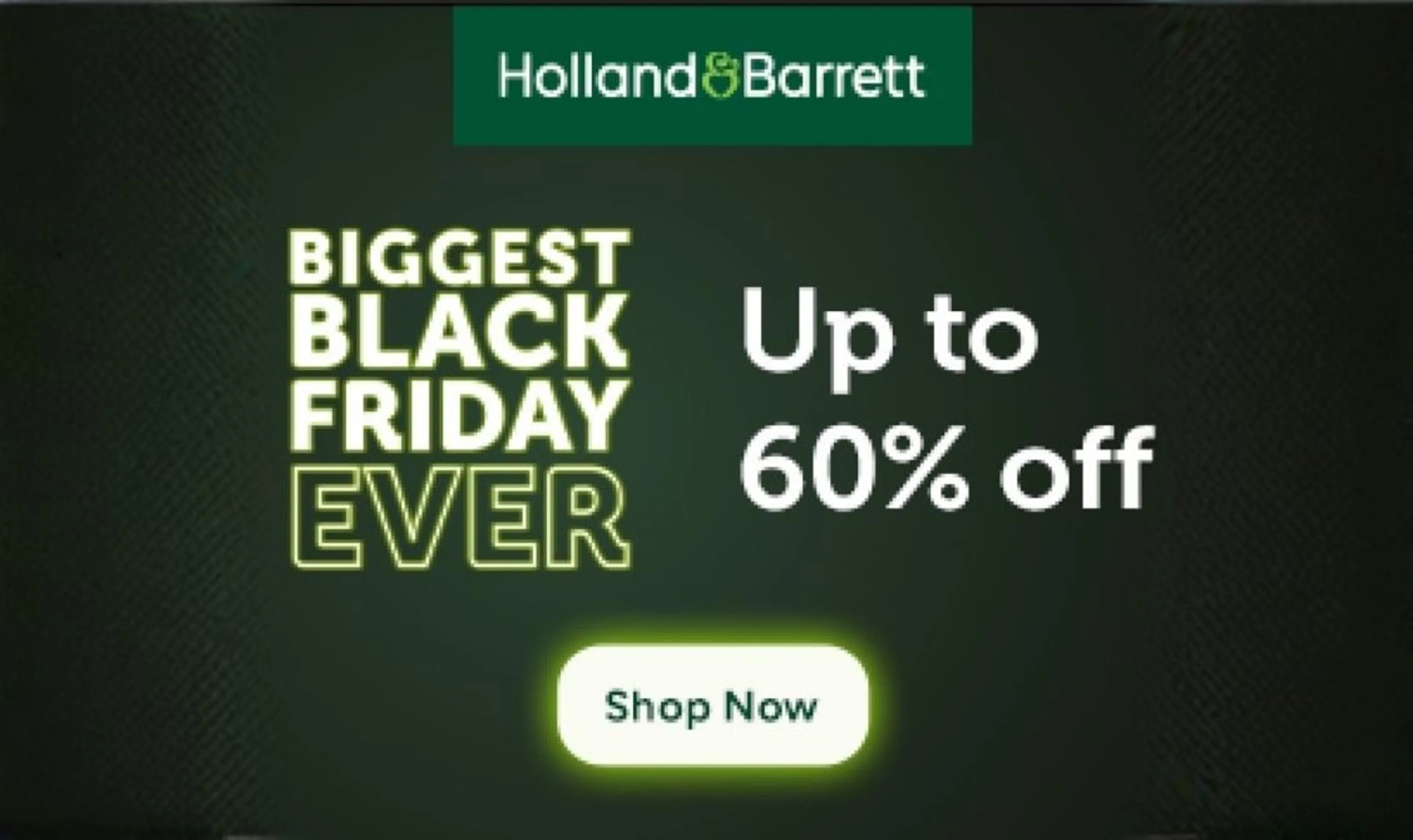 Black Friday up to 60% off + EXTRA 20%