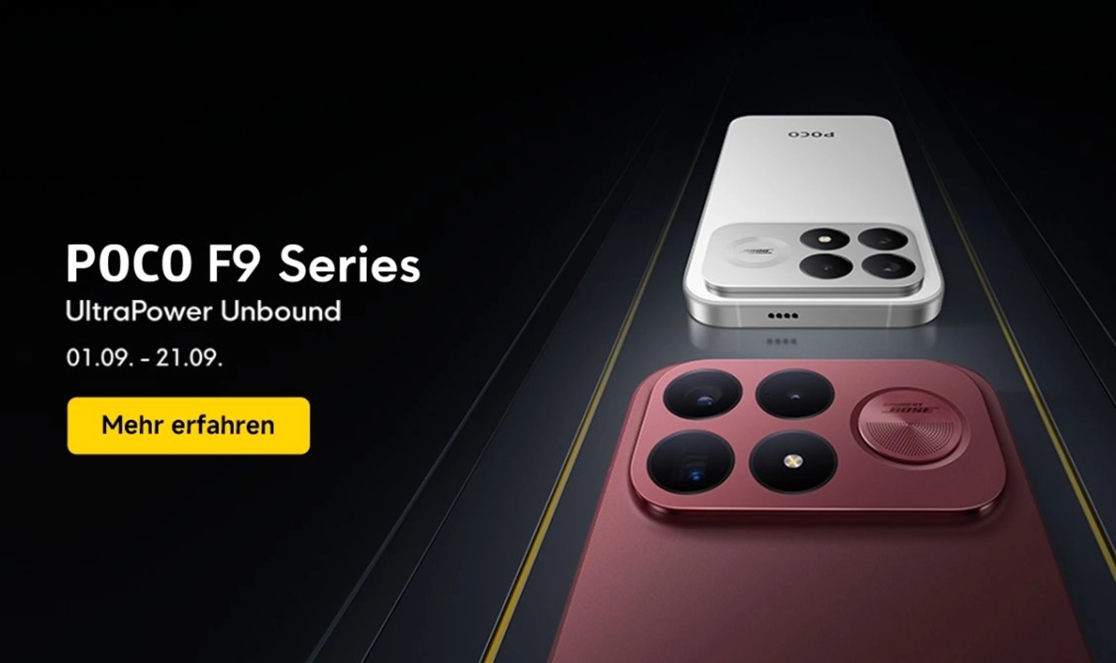 15% Rabatt auf POCO F9 Ultra & Pro