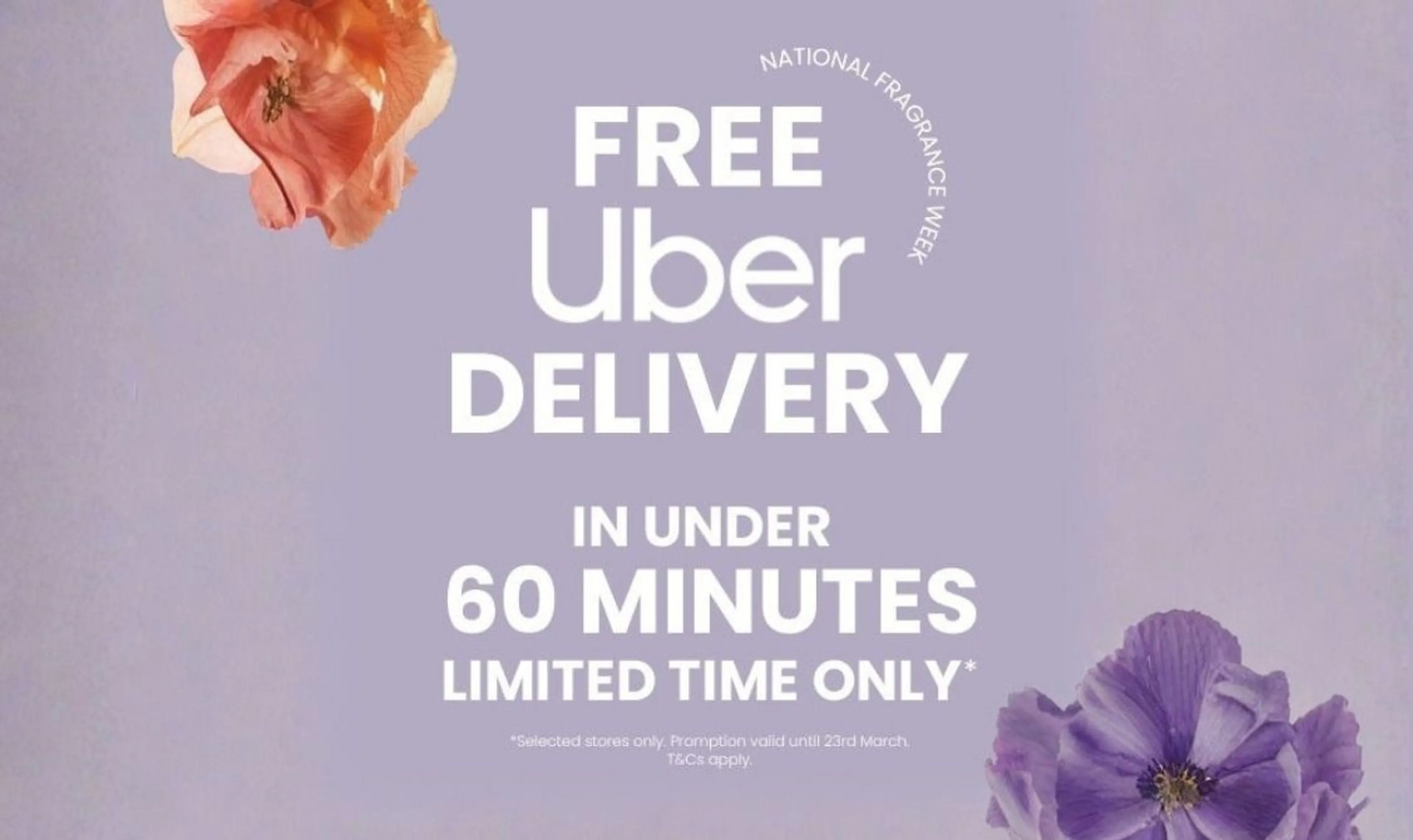 17% Off + FREE Uber delivery! 