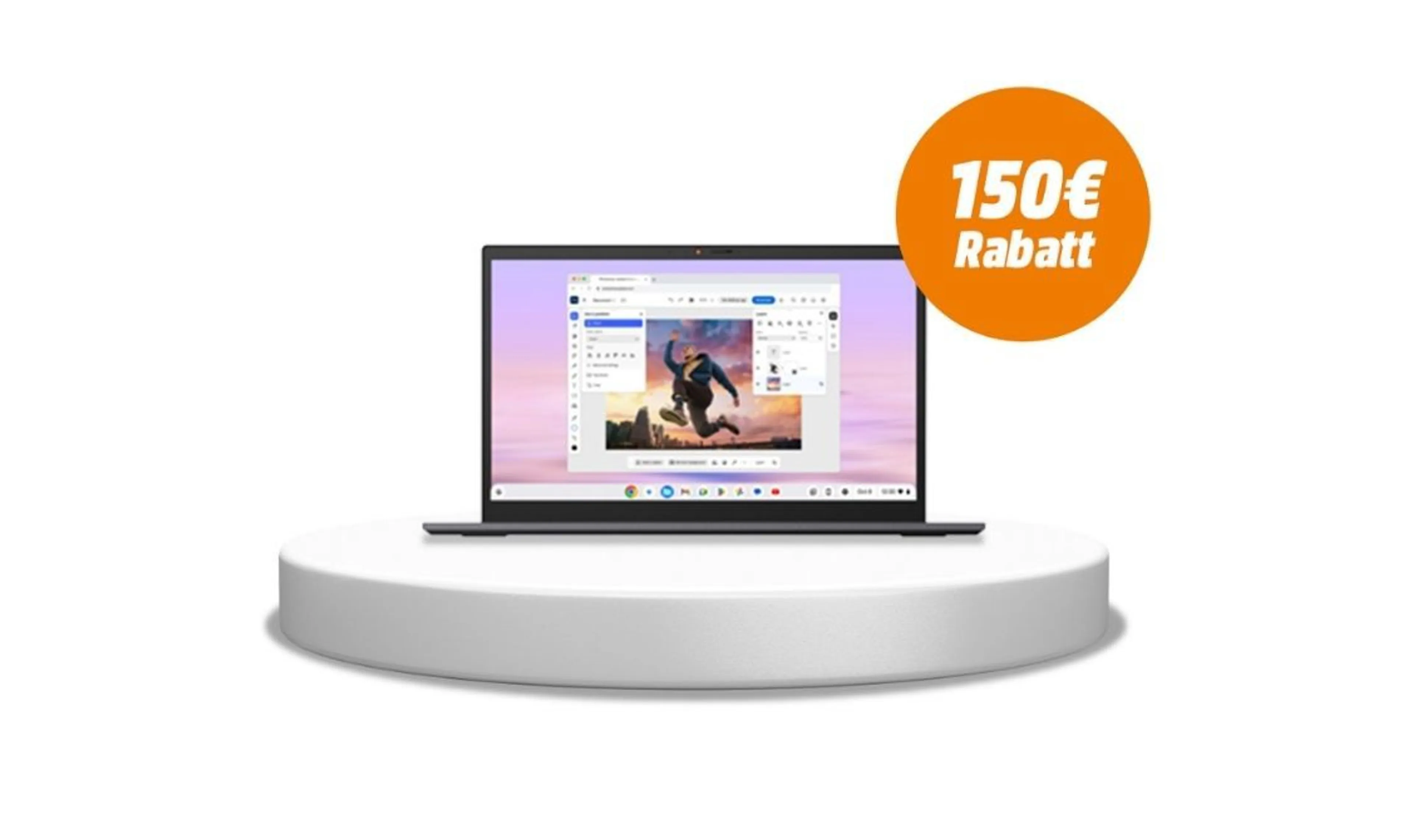 Spare 150€ beim Kauf des Samsung Galaxy Chromebook