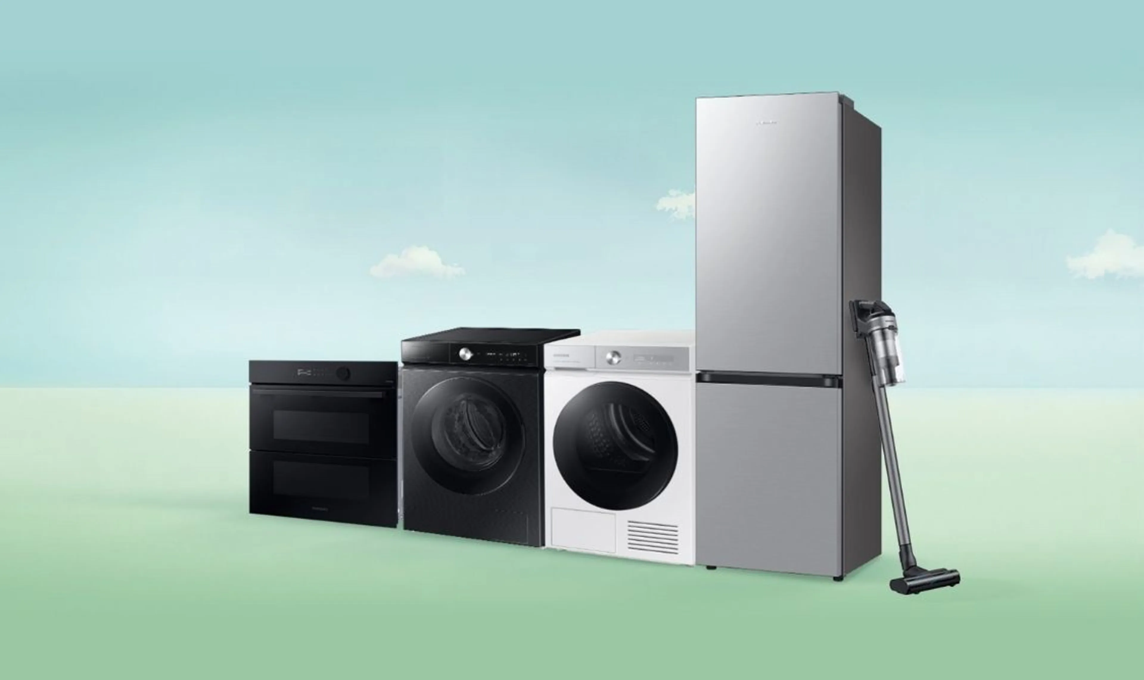 30% Off PLUS extra 5% Off this payday on Samsung Home Appliances with code*