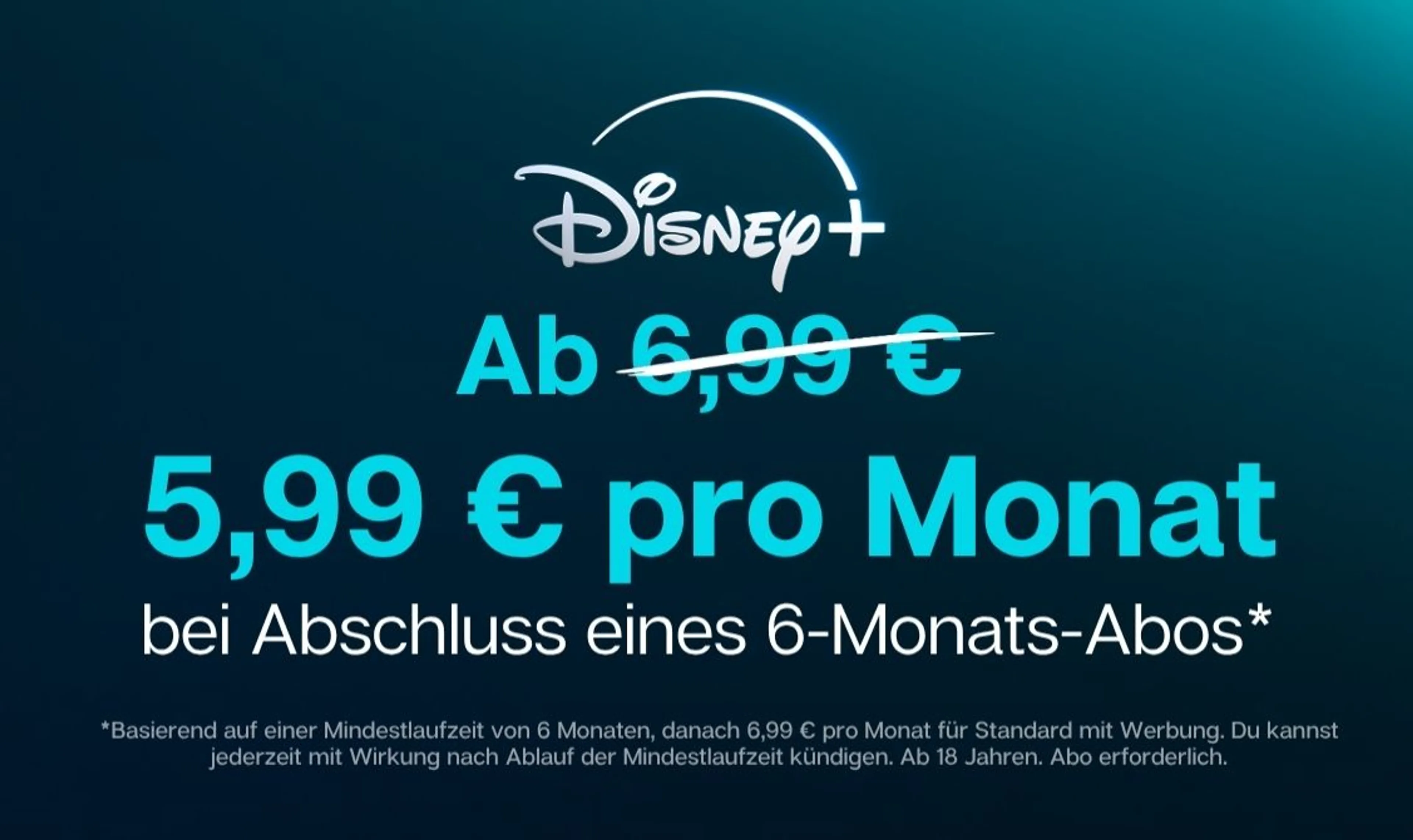 Ab 5,99 € mit einem 6-Monats-Abonnement