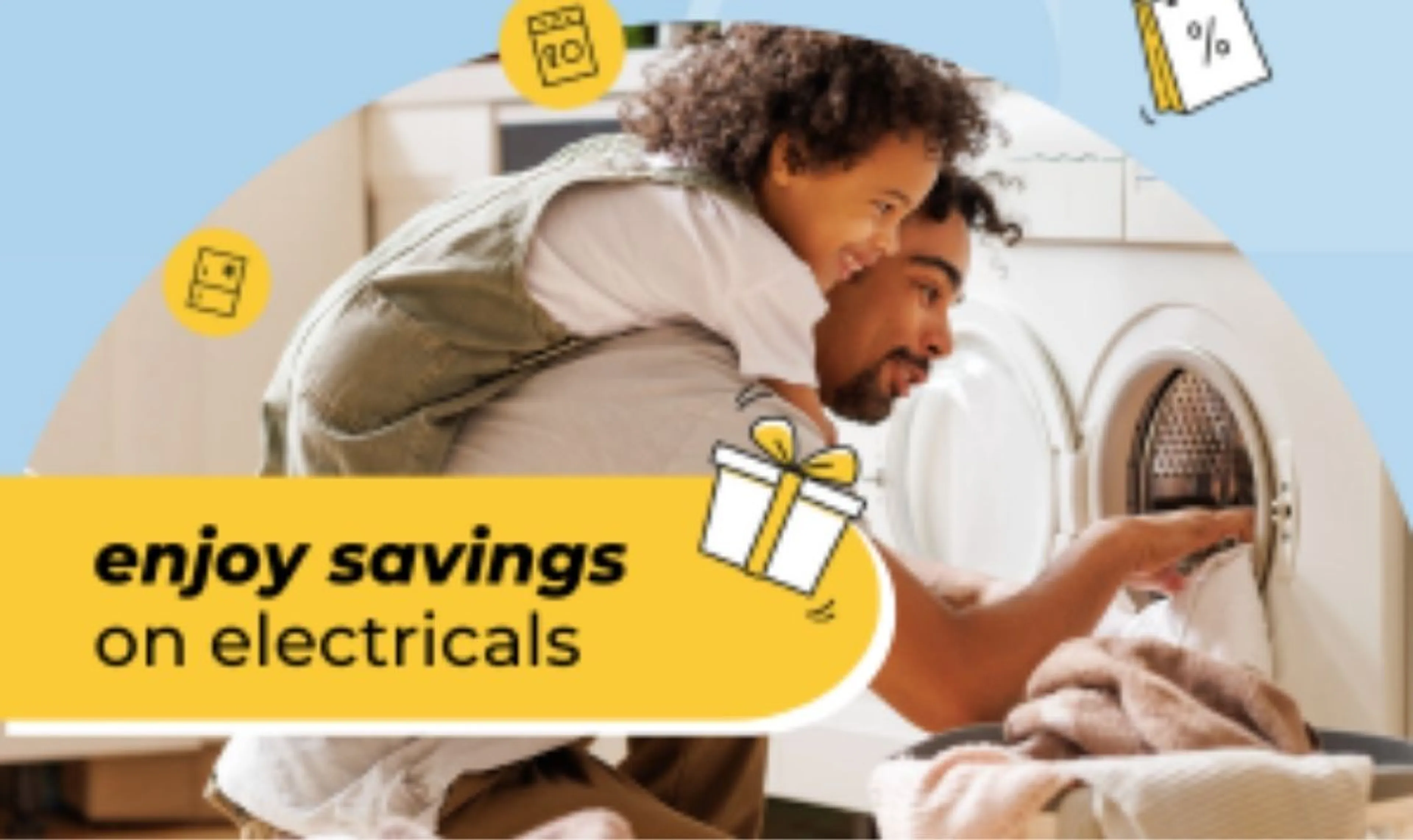 5% off large kitchen appliances over £399