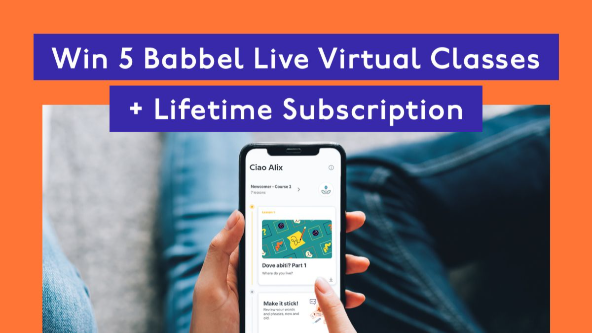 WIN a Lifetime Subsription + 5 classes!