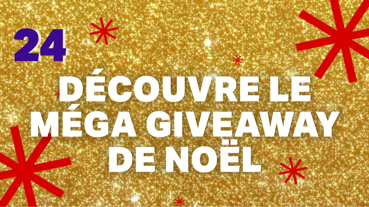 🎄MÉGA giveaway de Noël🎄