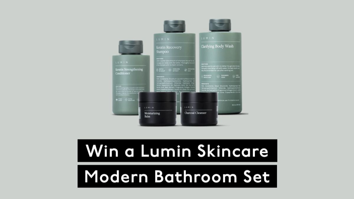 Enter to WIN our Modern Bathroom Set! 🛁