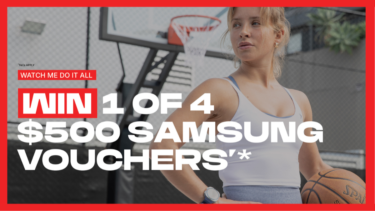 Win 1 of 4 $500 Samsung Vouchers! 💸