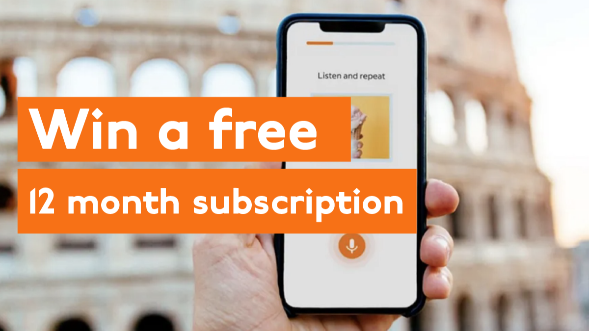 Win a free 12 month subscription