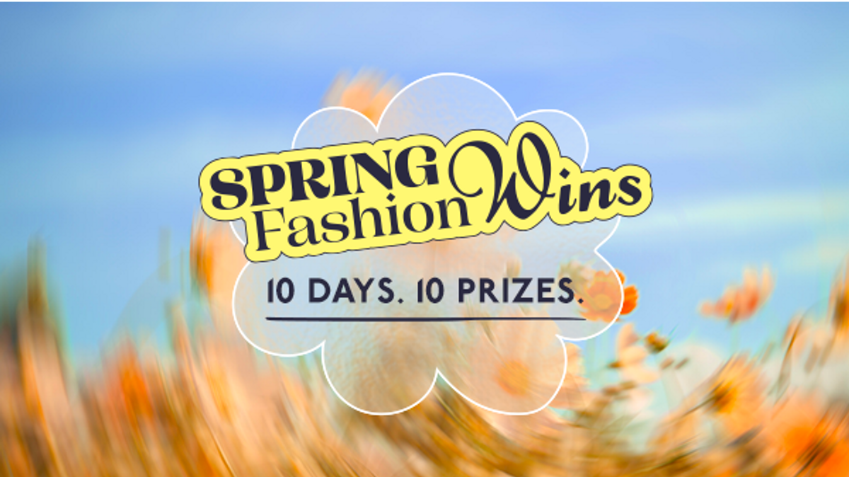 Enter today’s Spring Fashion giveaway!