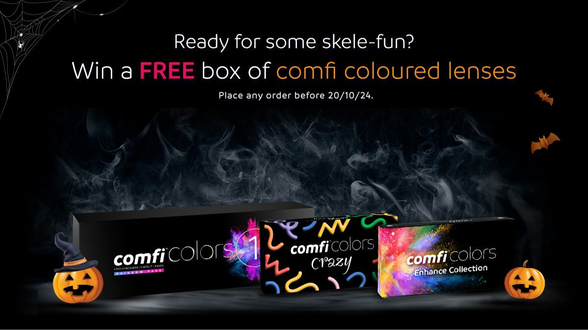 Win FREE eerie-sistable coloured lenses!