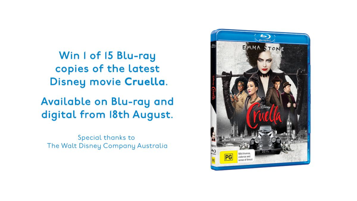Win 1 of 15 Disney's Cruella on Blu-Ray