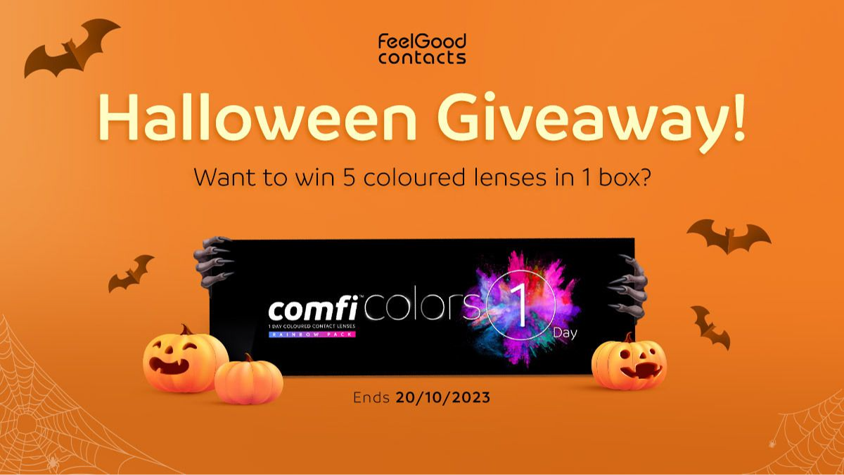 Fang-tastic coloured lenses for FREE!😱