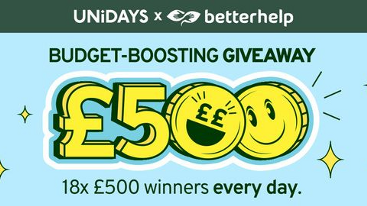 BUDGET-BOOSTING £500 GIVEAWAY 