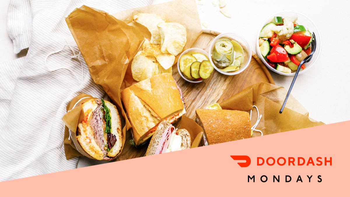 Win with DoorDash Mondays!