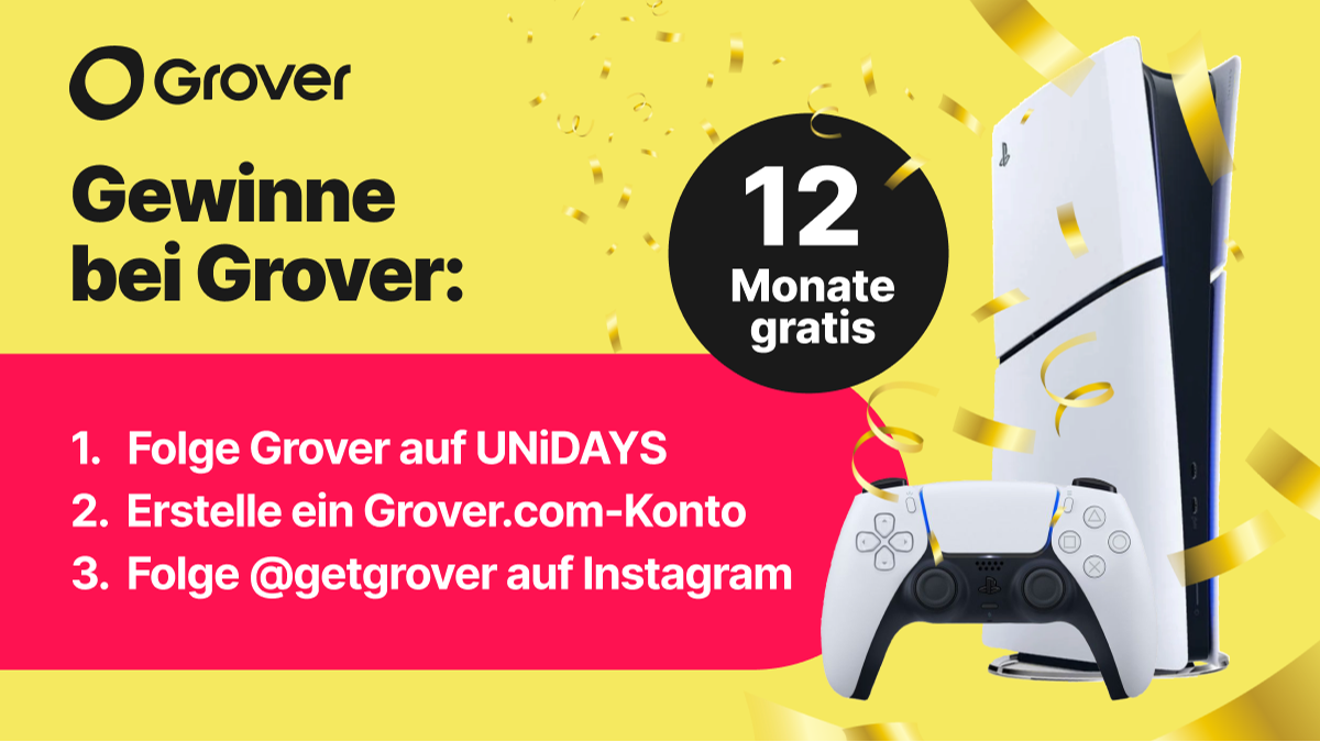 12 Monate PS5-Miete gratis mit Grover