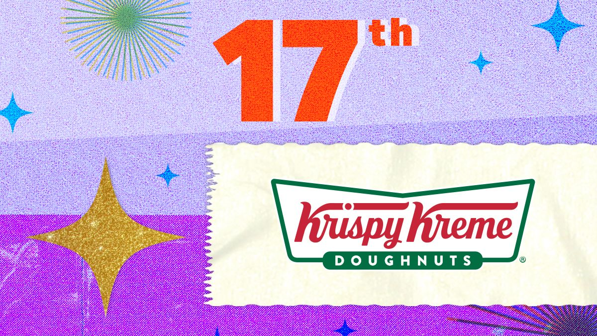 Today’s door: £300 Krispy Kreme