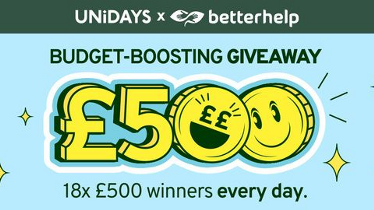 BUDGET-BOOSTING £500 GIVEAWAY