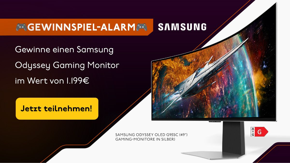 Gewinne einen Odyssey Gaming Monitor 🎮