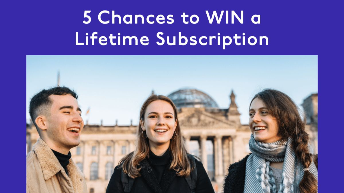 WIN a lifetime Babbel subscription!