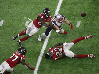 Edelman's SB catch