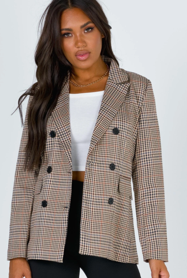 MRS NANCY BLAZER BEIGE