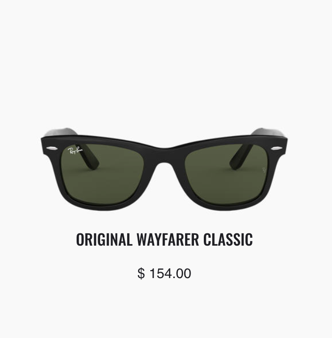 unidays ray ban code