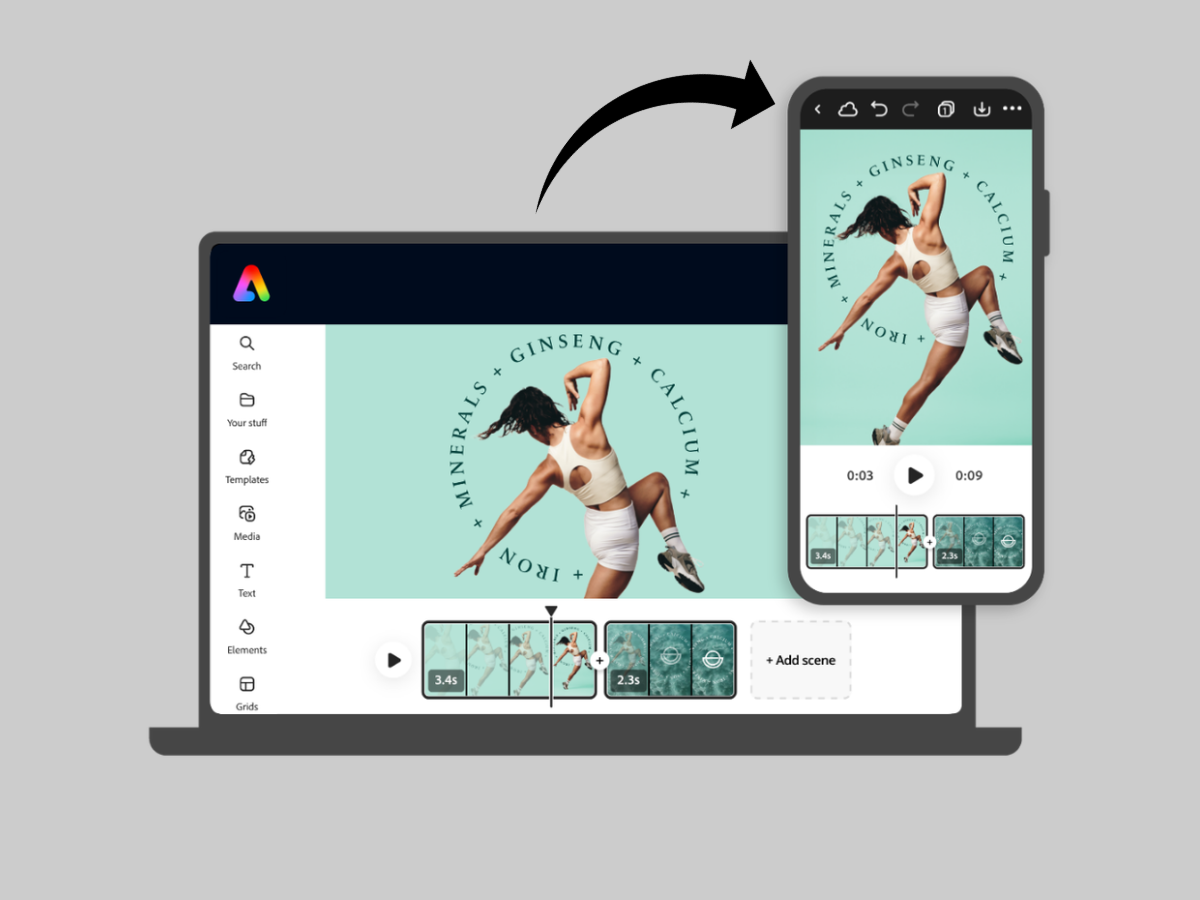 Nuestra nueva aplicación de Adobe Express se ha lanzado hace unas semanas...