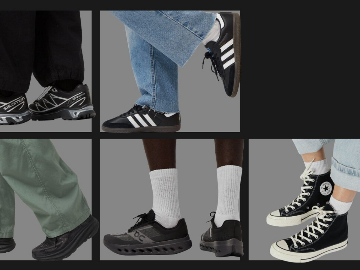 Our shortlist of 2024’s best black trainers 👟