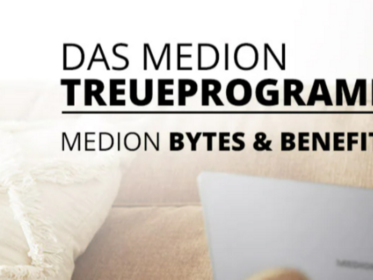 10% Rabatt im MEDION Treueprogramm
