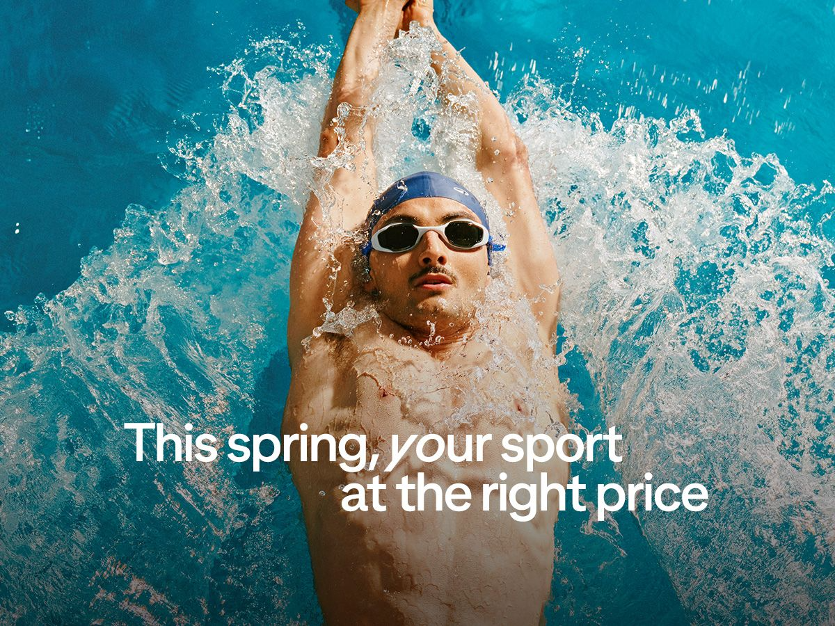 This Spring: Your Sport at the Right Price