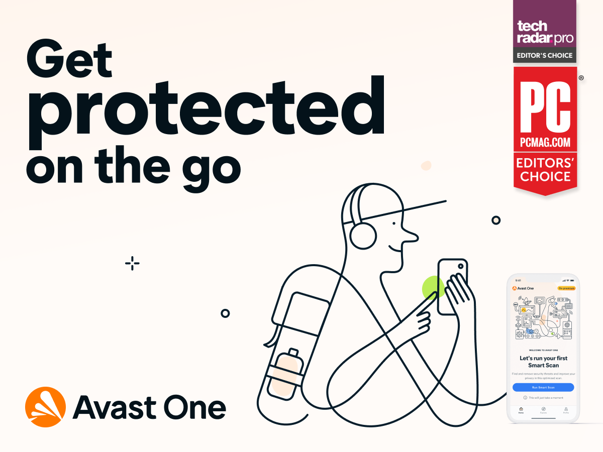Protect yourself on the go with Avast One!