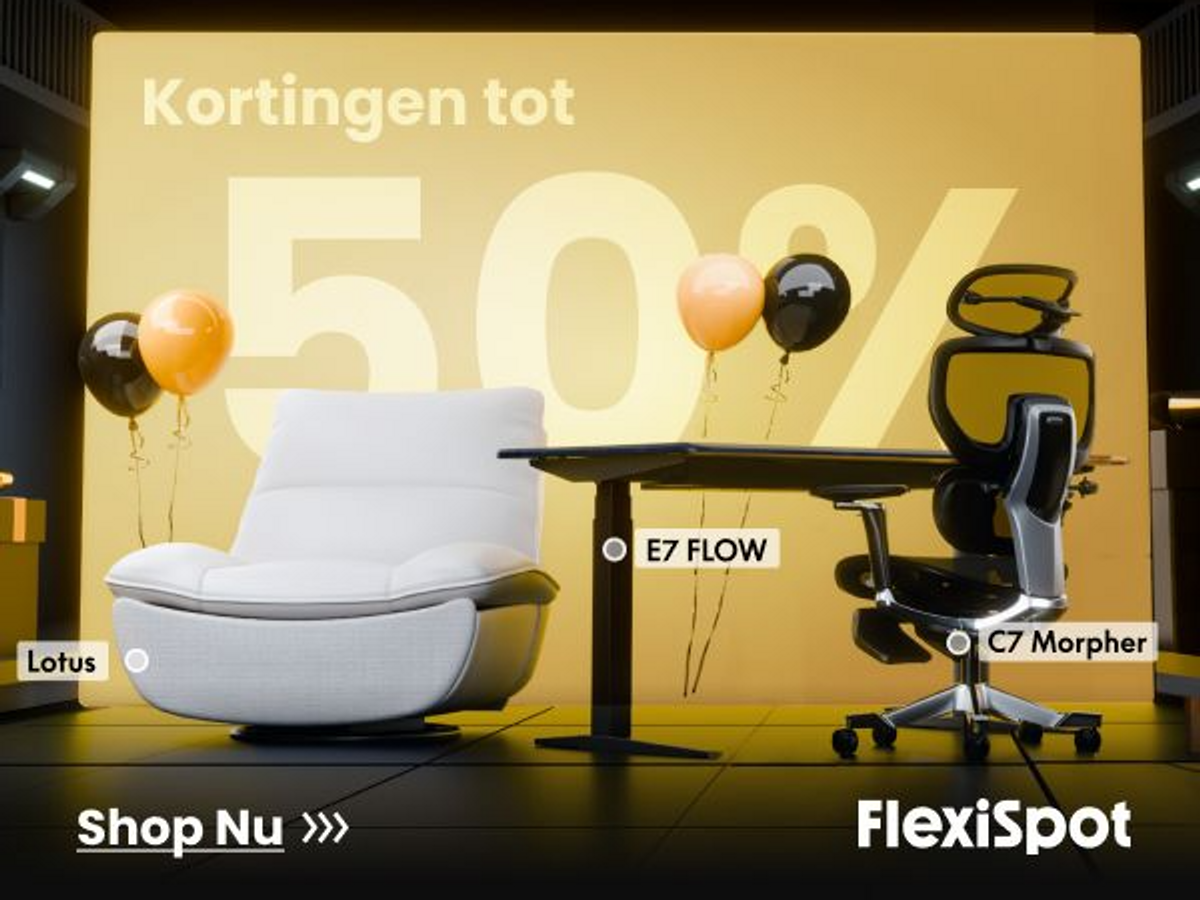 🎉 11.11 Mega Sale bij FlexiSpot! 🎉