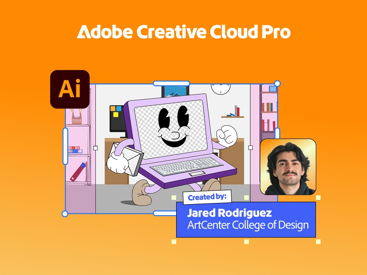 Ideas don’t stop at the frame. Bring visions to life with +60% off Illustrator.
