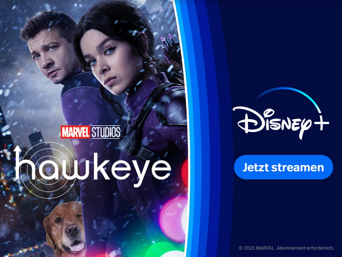 Marvels Hawkeye jetzt auf Disney+