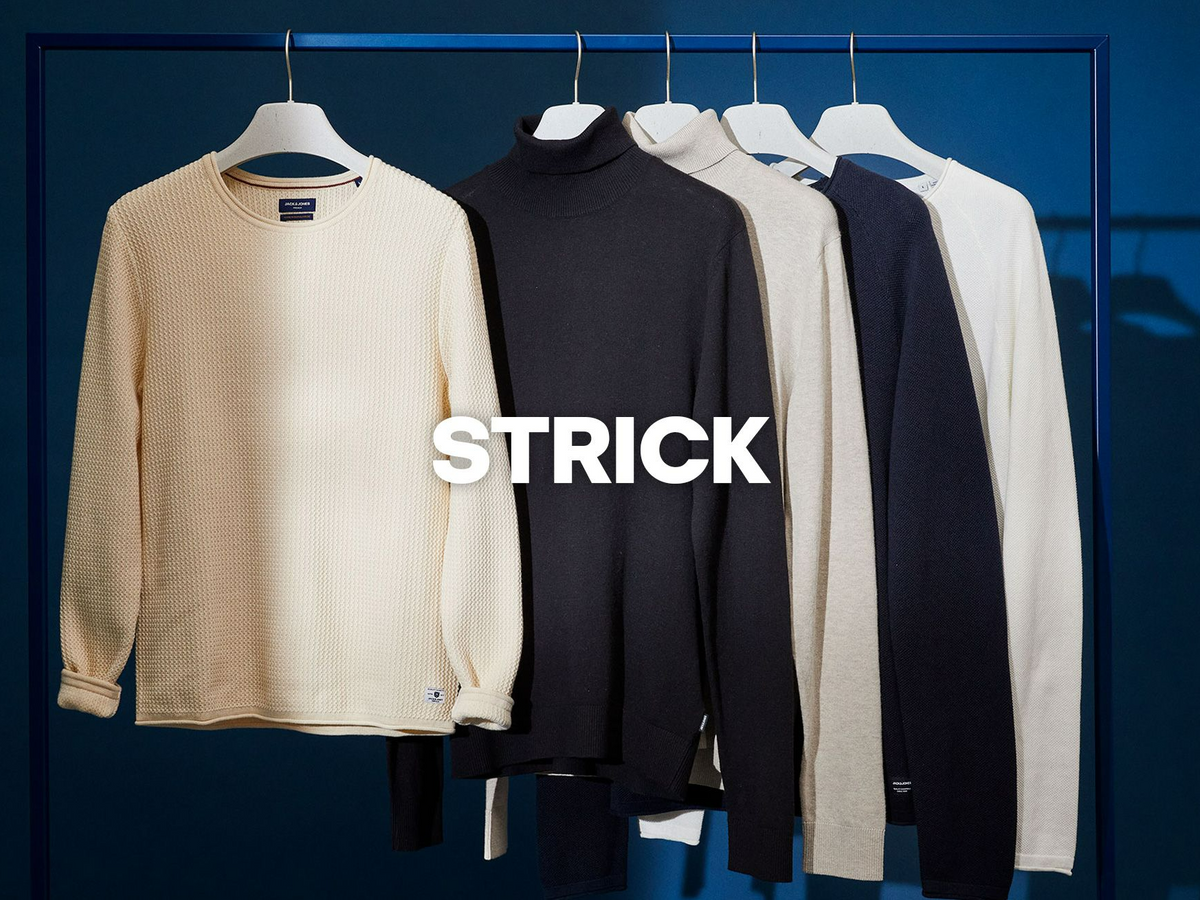 Strickmode für Herren | JACK & JONES