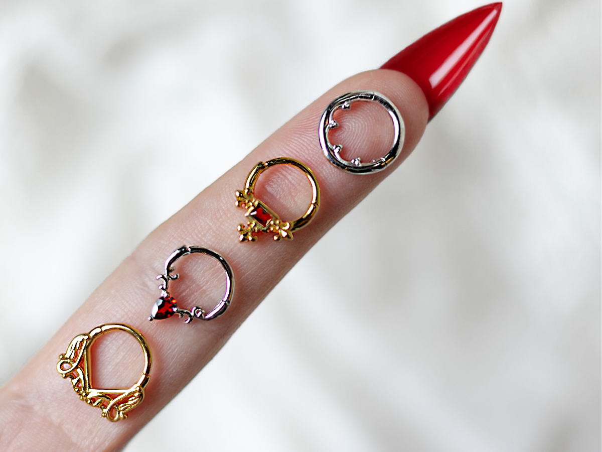 Discover Septum rings from the NEW AW24 Collection ~ MUTINY