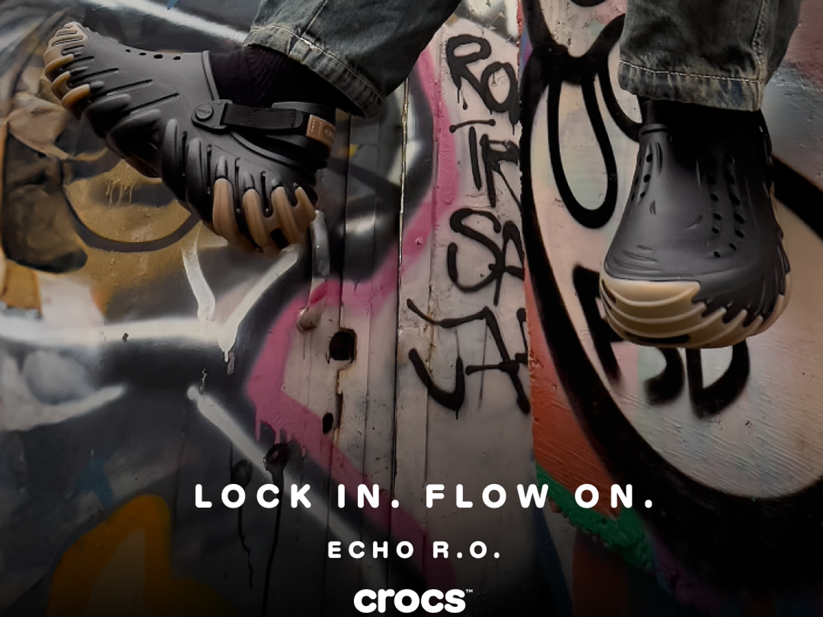 Crocs introduces Echo RO: Lock in comfort, flow with style.