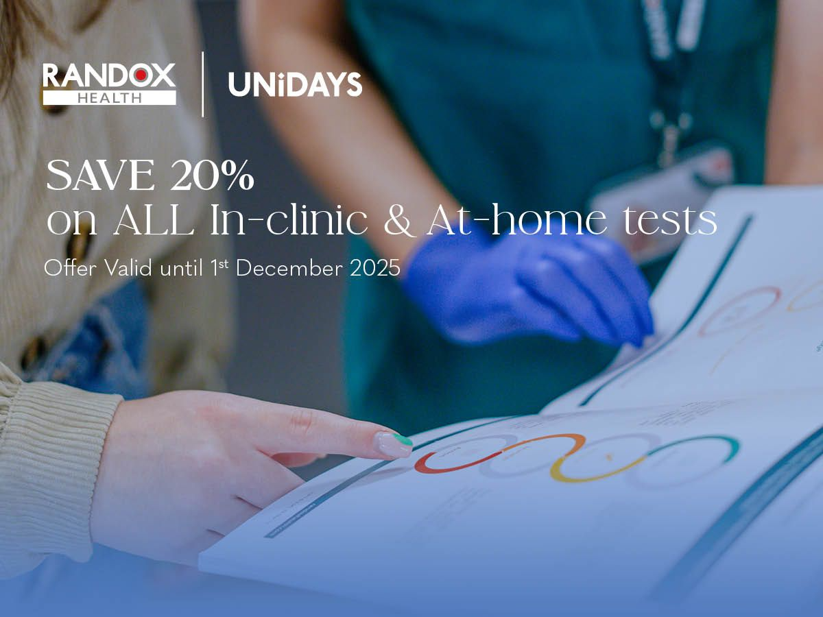 Get 20% off ALL IN-CLINIC & AT-HOME TESTS 💸