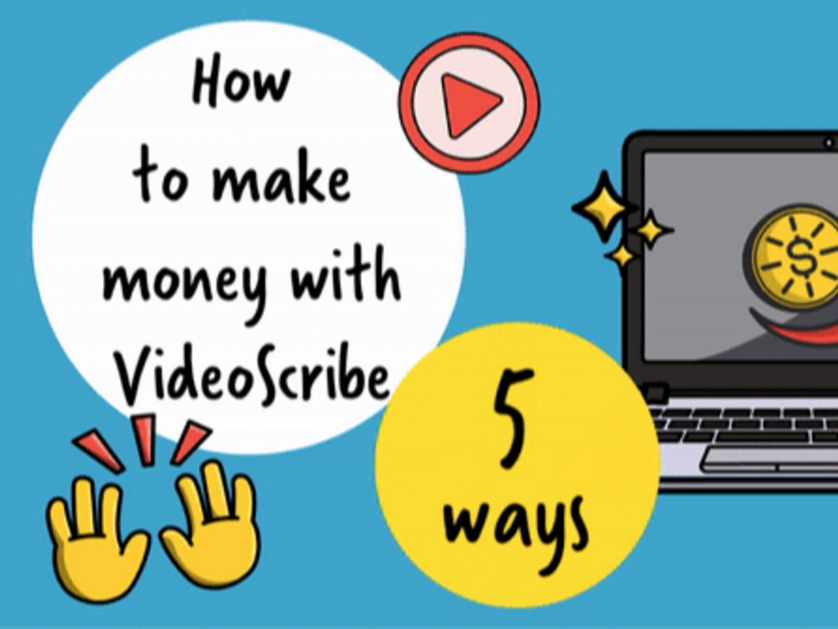 5 ways to make money with VideoScribe 💰
