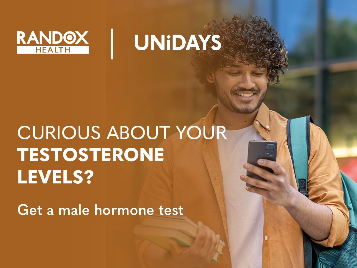Get 12% off your Testosterone Test! 💸