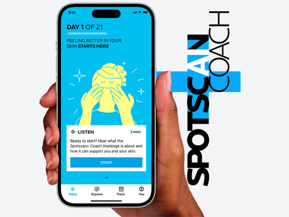 Spotscan+ Coach skin coaching app 🤳