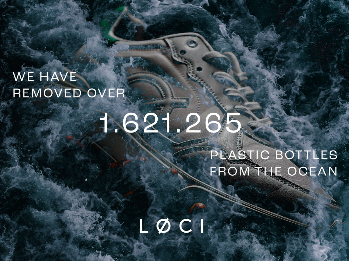 We've transformed over one million plastic bottles into LØCI sneakers 👟