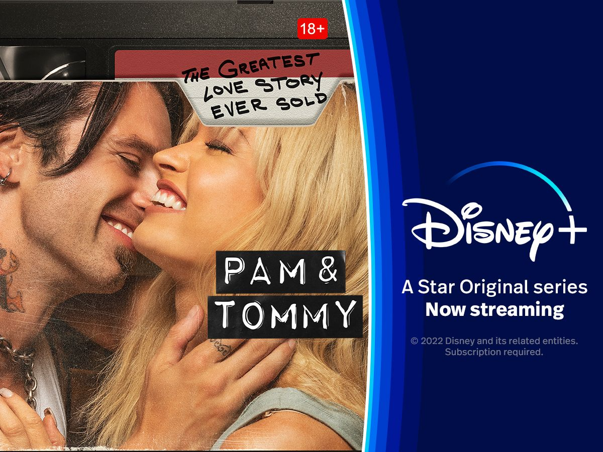 Pam & Tommy on Disney+. Stream now.