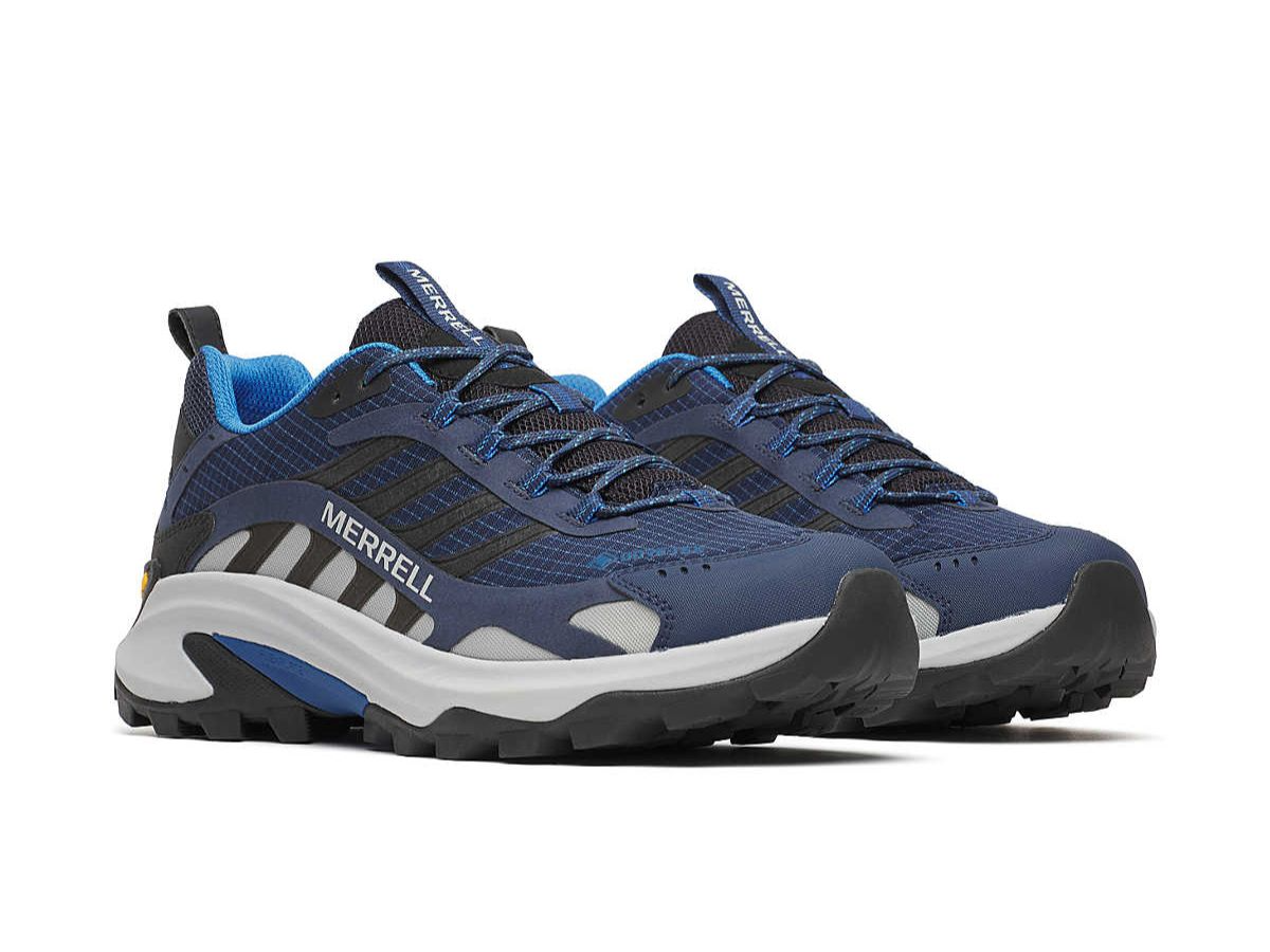 Light, modern Moab Speed 2 with cushioned stability and reliable trail traction!