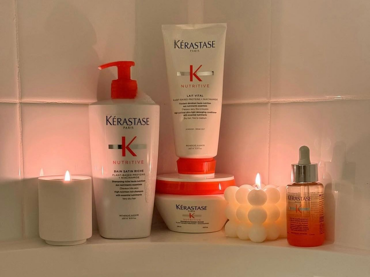 Cozy weekend with Kérastase 🧘‍♀️