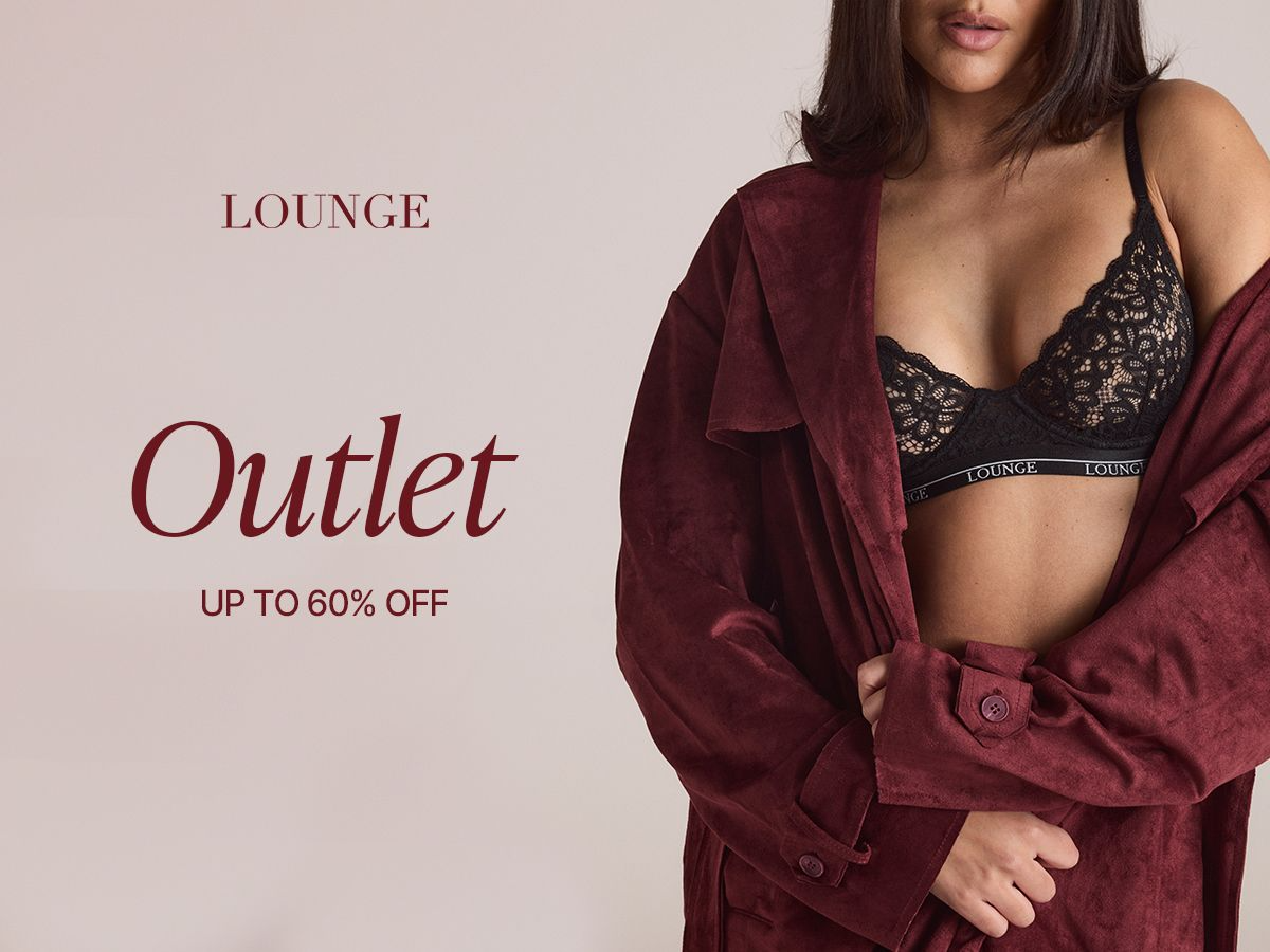 ⏰ Das Lounge Outlet. Bis zu 60 % Rabatt.